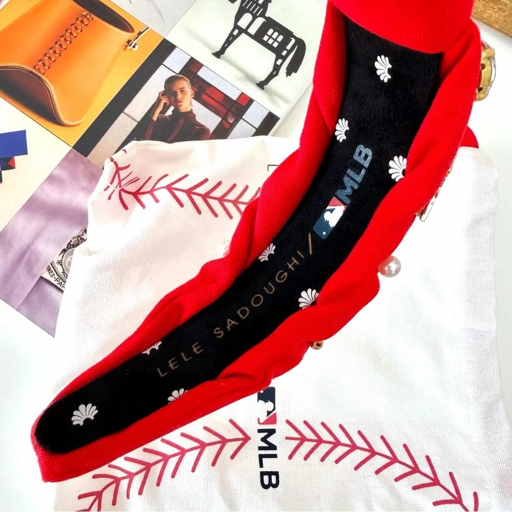 Lele Sadoughi MLB Los Angeles Angels‎ Embellished Headband